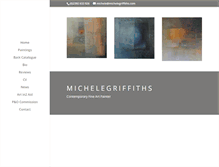 Tablet Screenshot of michelegriffiths.com